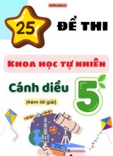 Tuyển tập 25 Đề thi môn Khoa Học 5 Cánh Diều (Kèm đáp án)